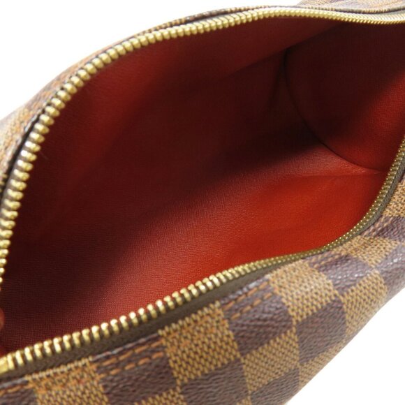 LOUIS VUITTON Brown Damier Canvas Papillon 26 Bag - Picture 5 of 11